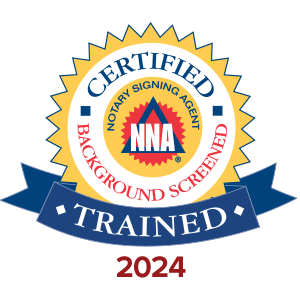 national notary association stamp certified trained background screened